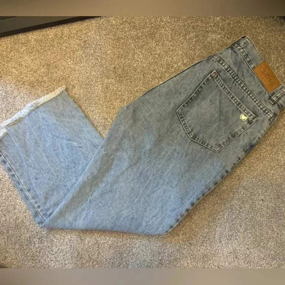chipre Denim - NWOT Chipre high rise ankle crop mom jeans 27